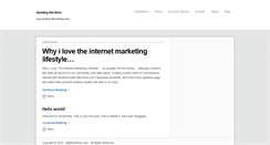 Desktop Screenshot of marketingwithmisha.com