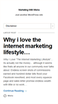 Mobile Screenshot of marketingwithmisha.com